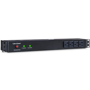 CyberPower RKBS20S4F8R Rackmount surge protector, 20-Amp, 1800 Joules, 12 NEMA 5-20R outlets